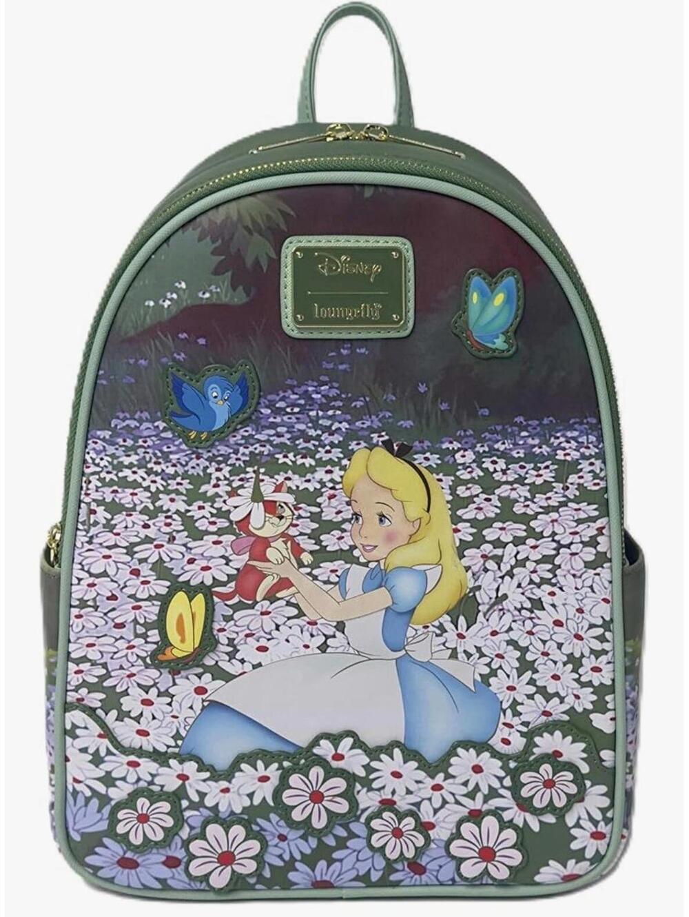 Loungefly Disney AIW Field of Flowers Mini Backpack
